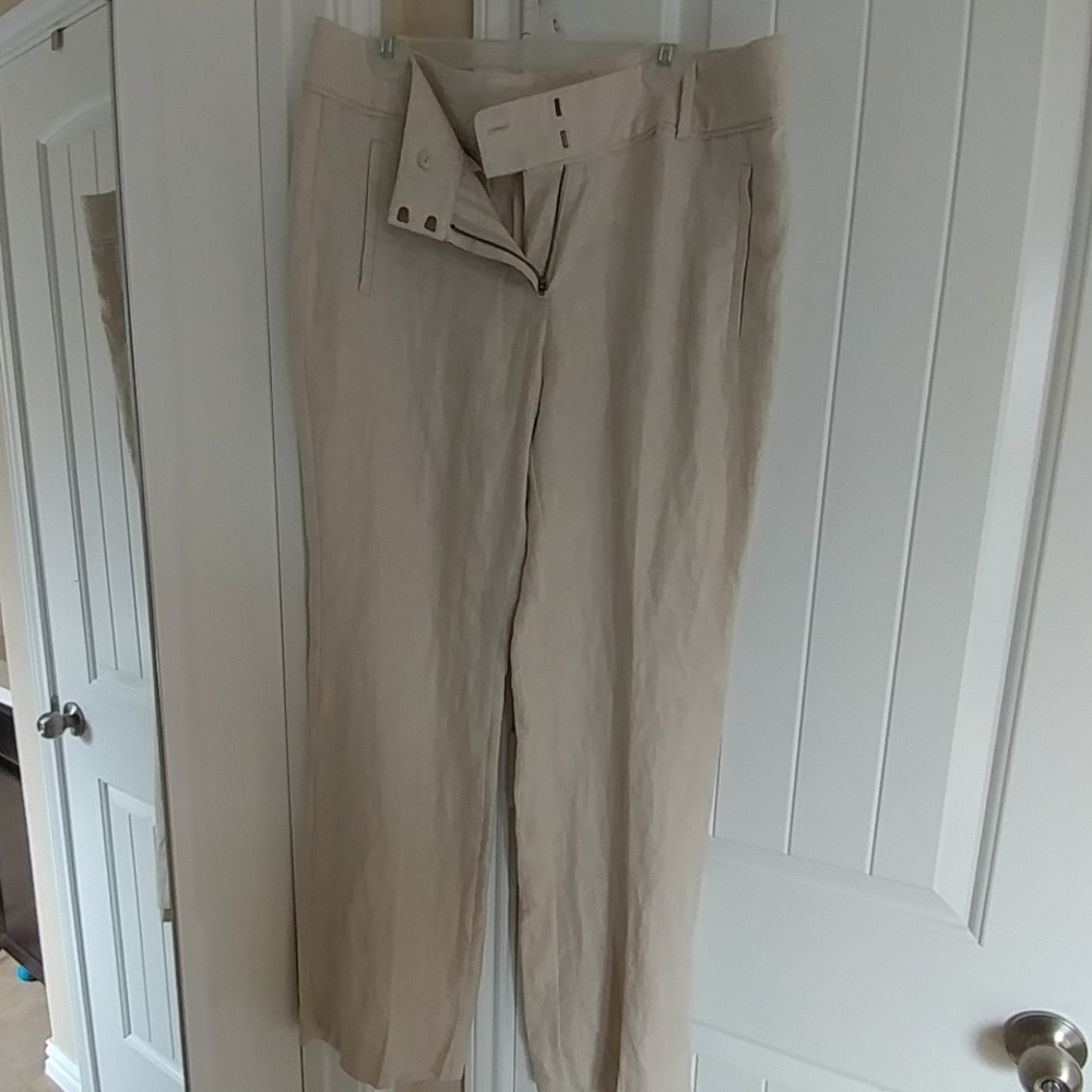 LOFT Linen business casual pants